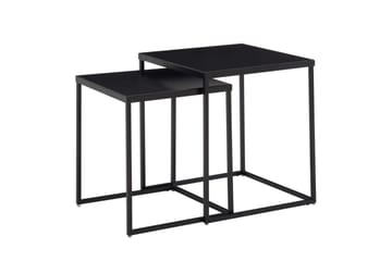 Satsbord Wohnling Set om 2 metall pulverlackerad med metallben modern - Möbler - Bord & matgrupp - Avlastningsbord & sidobord - Satsbord