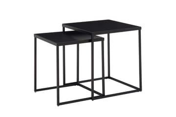 Satsbord Wohnling Set om 2 metall pulverlackerad med metallben modern - Möbler - Bord & matgrupp - Avlastningsbord & sidobord - Satsbord