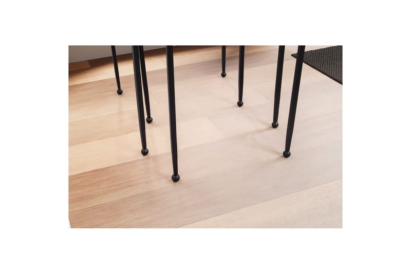 Satsbord Wohnling Set om 2 rund glas tunna metallben modern - Möbler - Bord & matgrupp - Avlastningsbord & sidobord - Lampbord & sidobord