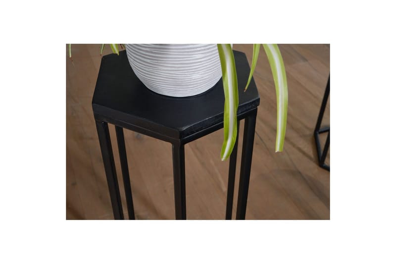 Satsbord Wohnling Set om 3 massiva träblombord Industriell - Möbler - Bord & matgrupp - Avlastningsbord & sidobord - Blombord