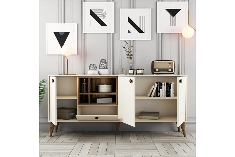 Scone Konsollbord 180 cm - Cream - Möbler - Bord & matgrupp - Avlastningsbord & sidobord - Konsolbord & hallbord