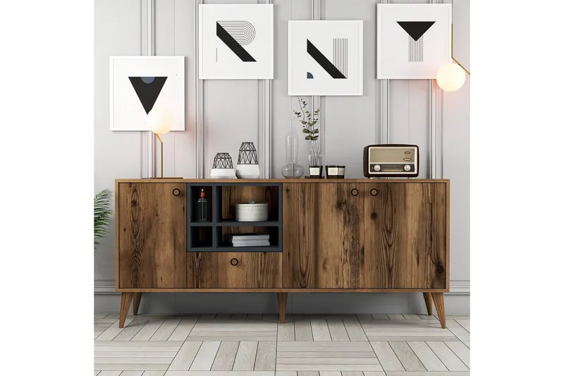 Scone Konsollbord 180 cm - Valnöt - Möbler - Bord & matgrupp - Avlastningsbord & sidobord - Konsolbord & hallbord