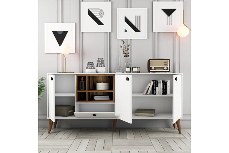 Scone Konsollbord 180 cm - Vit - Möbler - Bord & matgrupp - Avlastningsbord & sidobord - Konsolbord & hallbord