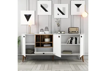 Scone Konsollbord 180 cm - Vit - Möbler - Bord & matgrupp - Avlastningsbord & sidobord - Konsolbord & hallbord