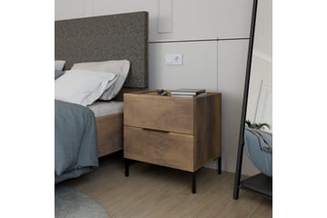 Serene Sängbord 55 cm - Natural - Möbler - Bord & matgrupp - Avlastningsbord & sidobord - Sängbord & nattduksbord