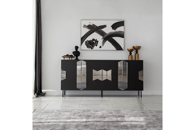 Seyring Konsollbord 180 cm, Svart