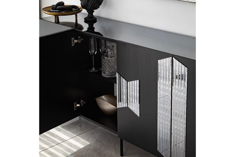 Seyring Konsollbord 180 cm - Svart - Förvaring - Förvaringsmöbler - Sideboard & skänk
