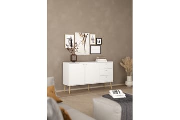 Shinta Konsollbord 147 cm - Vit - Möbler - Bord & matgrupp - Avlastningsbord & sidobord - Konsolbord & hallbord