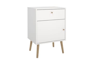Shinta Sängbord 50 cm - Vit - Möbler - Bord & matgrupp - Avlastningsbord & sidobord - Sängbord & nattduksbord