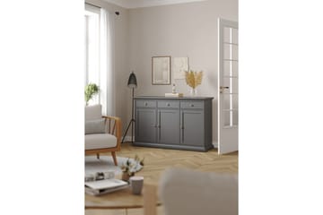 Shoiba Sidobord 144 cm - Mörkgrå - Möbler - Bord & matgrupp - Avlastningsbord & sidobord - Lampbord & sidobord