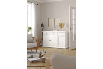 Shoiba Sidobord 144 cm - Vit - Möbler - Bord & matgrupp - Avlastningsbord & sidobord - Lampbord & sidobord
