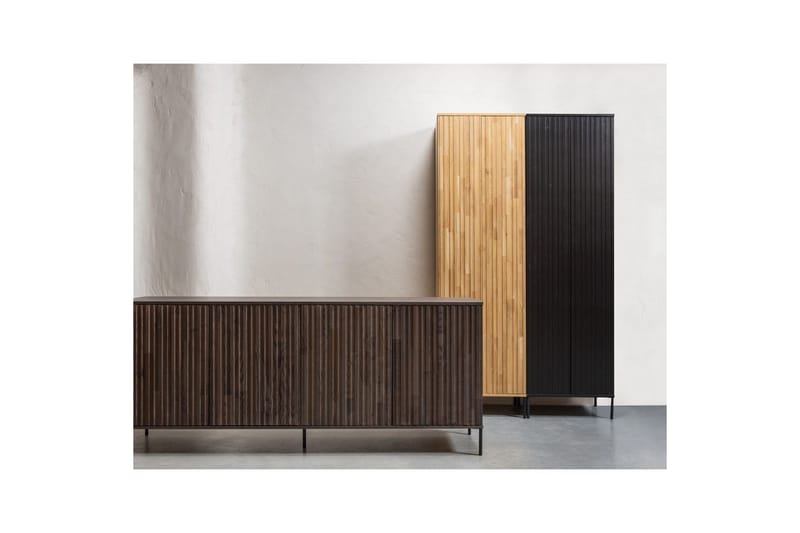 Sideboard New Gravure - Espresso, Askfaner - Möbler - Bord & matgrupp - Avlastningsbord & sidobord - Konsolbord & hallbord