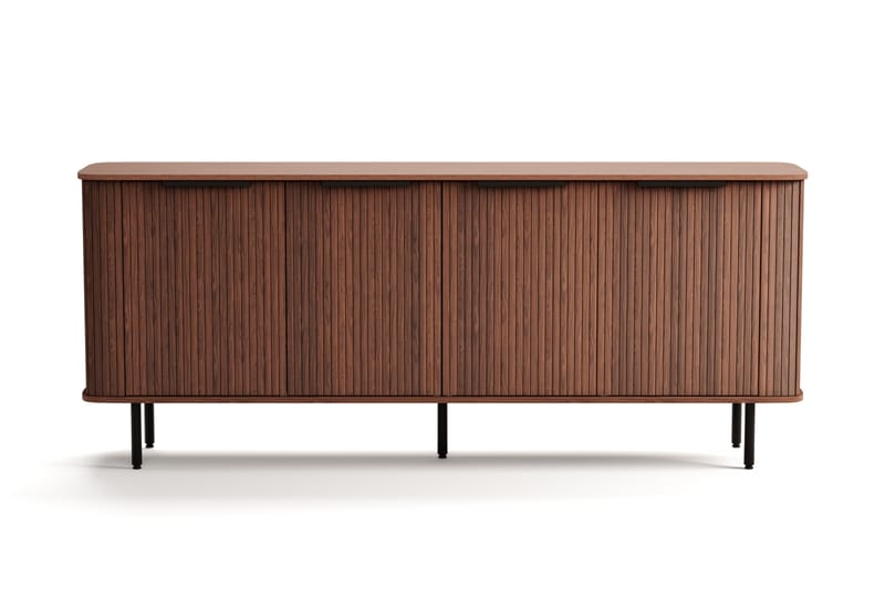 Sideboard Kopparbo Valnöt - Mörkbrunt valnötsträ - Förvaring - Förvaringsmöbler - Sideboard & skänk