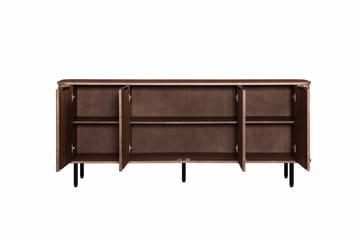 Sideboard Kopparbo Valnöt - Mörkbrunt valnötsträ - Förvaring - Förvaringsmöbler - Sideboard & skänk