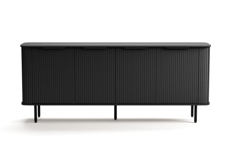 Sideboard Uppveda - Svart trä - Sideboard & skänk