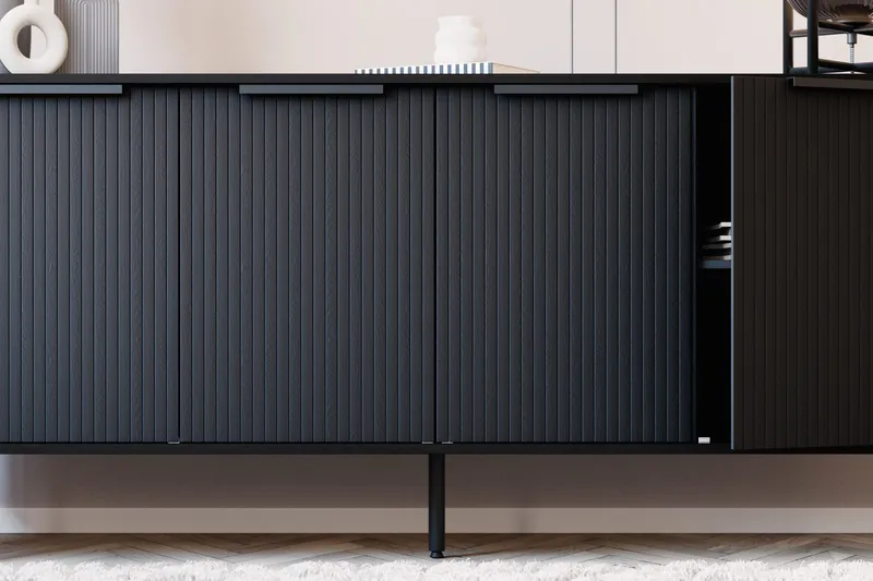 Kopparbo Sideboard - Svart trä - Förvaring - Förvaringsmöbler - Sideboard & skänk