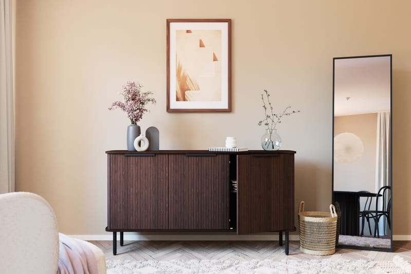 Sideboard Kopparbo Valnöt - Mörkbrunt valnötsträ - Förvaring - Förvaringsmöbler - Sideboard & skänk