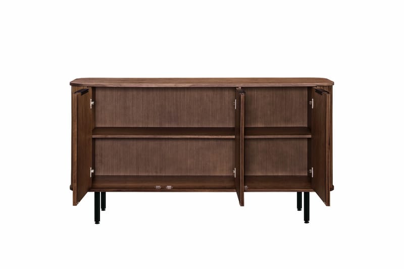 Sideboard Kopparbo Valnöt - Mörkbrunt valnötsträ - Förvaring - Förvaringsmöbler - Sideboard & skänk