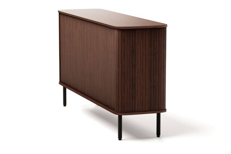 Sideboard Kopparbo Valnöt - Mörkbrunt valnötsträ - Förvaring - Förvaringsmöbler - Sideboard & skänk