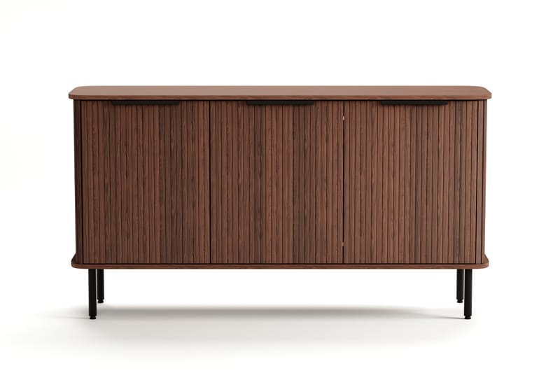 Sideboard Kopparbo Valnöt - Mörkbrunt valnötsträ - Förvaring - Förvaringsmöbler - Sideboard & skänk