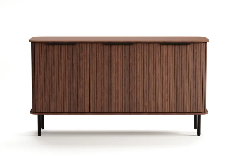 Kopparbo Sideboard Valnöt - Mörkbrunt valnötsträ - Förvaring - Förvaringsmöbler - Sideboard & skänk