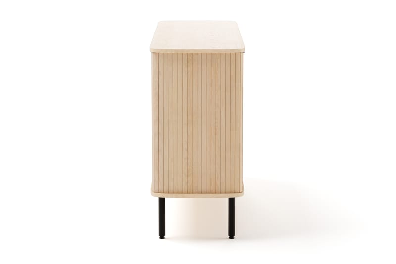Sideboard Kopparbo Vitlaserad Ek - Ljust vitlaserat ekträ - Förvaring - Förvaringsmöbler - Sideboard & skänk