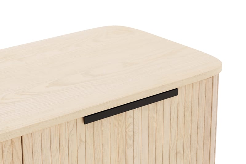 Sideboard Kopparbo Vitlaserad Ek - Ljust vitlaserat ekträ - Förvaring - Förvaringsmöbler - Sideboard & skänk