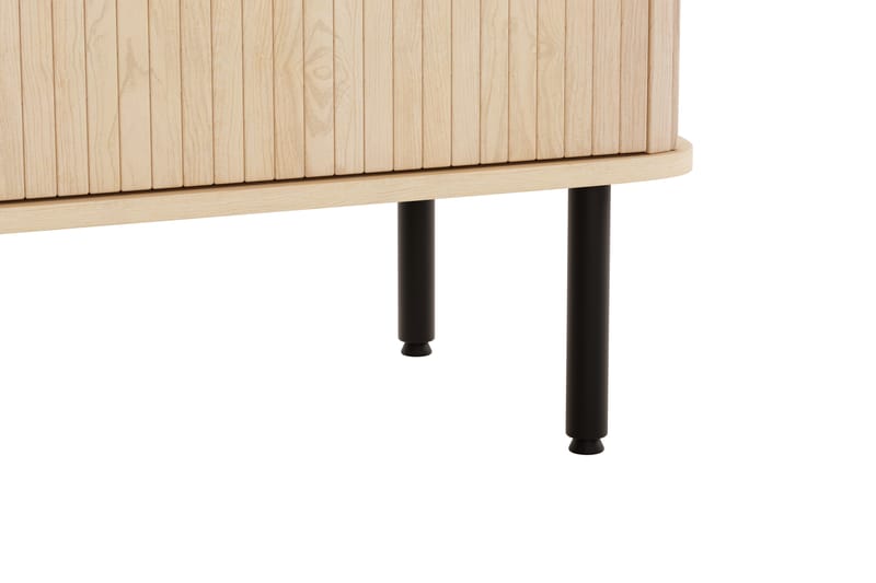Sideboard Kopparbo Vitlaserad Ek - Ljust vitlaserat ekträ - Förvaring - Förvaringsmöbler - Sideboard & skänk