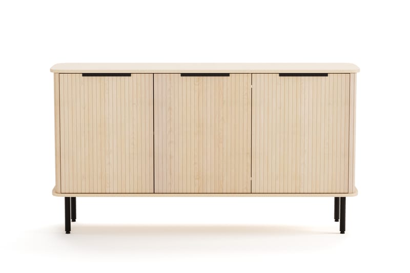 Sideboard Uppveda Vitlaserad Ek - Ljust vitlaserat ekträ - Sideboard & skänk