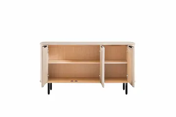 Kopparbo Sideboard Vitlaserad Ek - Ljust vitlaserat ekträ - Förvaring - Förvaringsmöbler - Sideboard & skänk