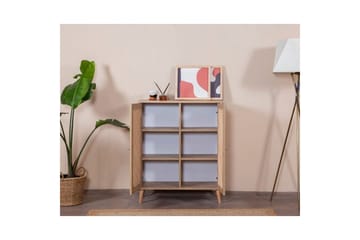 Sideboard Velin Vit / Ek - Vit / Ek - Möbler - Bord & matgrupp - Avlastningsbord & sidobord - Konsolbord & hallbord