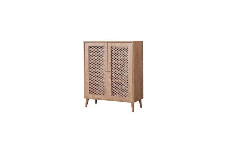 Sideboard Velin Vit / Ek - Vit / Ek - Möbler - Bord & matgrupp - Avlastningsbord & sidobord - Konsolbord & hallbord