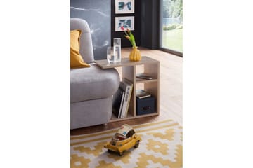 Sido bord Wohnling folierad spånskiva 50 cm, modern loftstil Sonoma - Sonoma - Möbler - Bord & matgrupp - Avlastningsbord & sidobord - Lampbord & sidobord