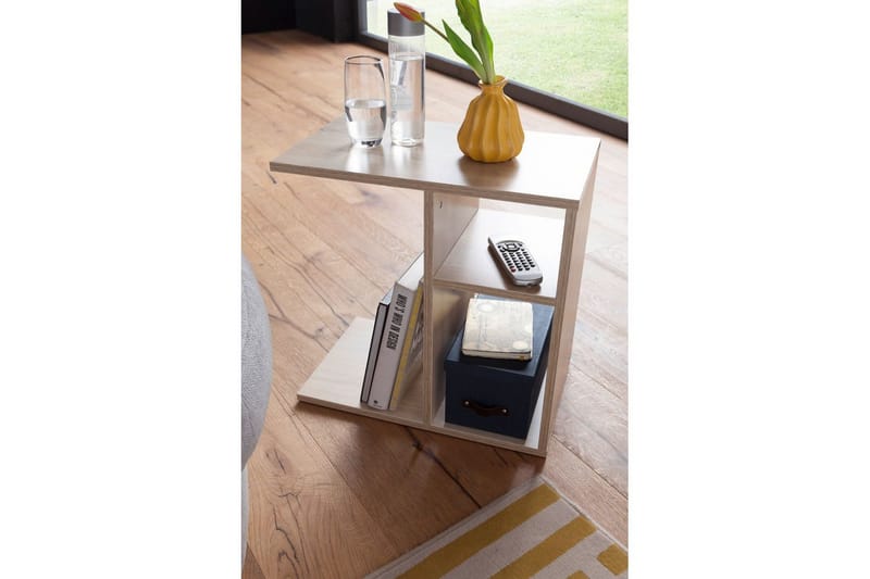 Sido bord Wohnling folierad spånskiva 50 cm, modern loftstil Sonoma - Sonoma - Möbler - Bord & matgrupp - Avlastningsbord & sidobord - Lampbord & sidobord