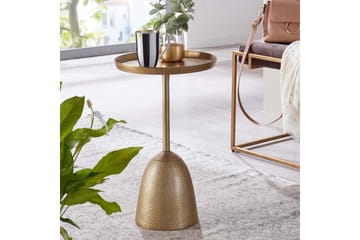 Sido bord Wohnling Metall Rund 33 cm Design Bas Modern - Möbler - Bord & matgrupp - Avlastningsbord & sidobord - Brickbord & småbord