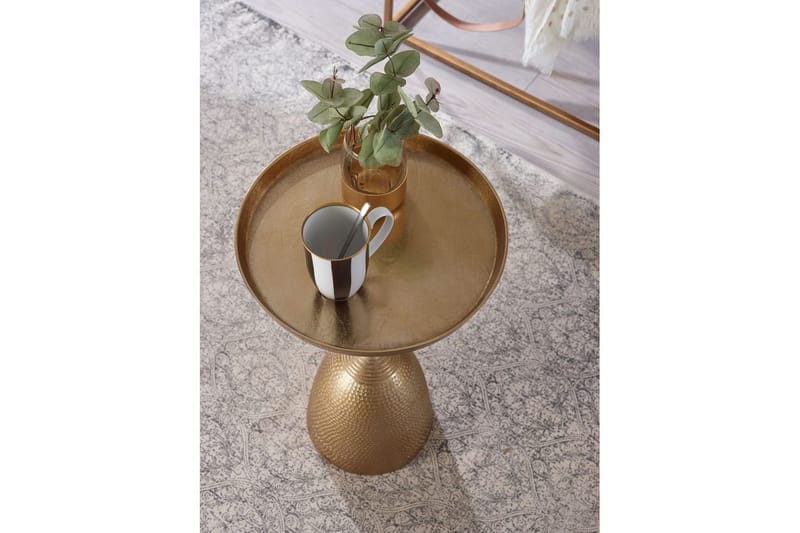 Sido bord Wohnling Metall Rund 33 cm Design Bas Modern - Möbler - Bord & matgrupp - Avlastningsbord & sidobord - Lampbord & sidobord