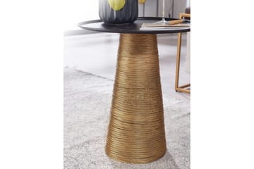 Sido bord Wohnling Metall Rund 40 cm Brickoptik Bordsskiva Modern - Möbler - Bord & matgrupp - Avlastningsbord & sidobord - Lampbord & sidobord