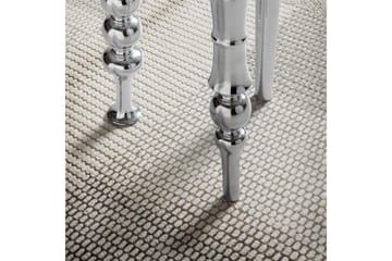 Sido bord Wohnling Metall Rund 44 cm med 3 Olika Ben Modern - Möbler - Bord & matgrupp - Avlastningsbord & sidobord - Lampbord & sidobord