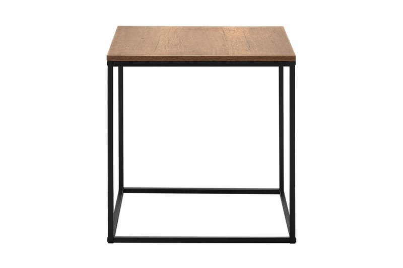 Sidobord Ajmit 50x52 cm Brun - Hanah Home - Möbler - Bord & matgrupp - Avlastningsbord & sidobord - Brickbord & småbord
