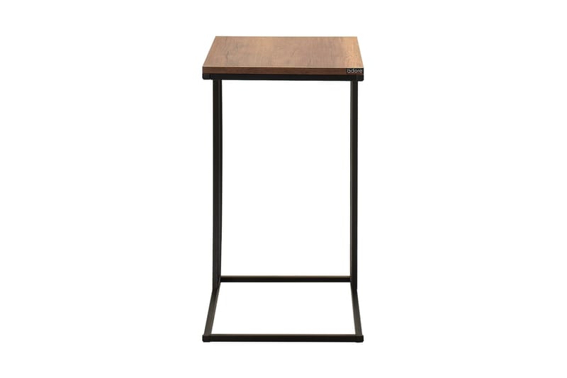Sidobord Ajmit 50x62 cm Brun - Hanah Home - Möbler - Bord & matgrupp - Avlastningsbord & sidobord - Brickbord & småbord