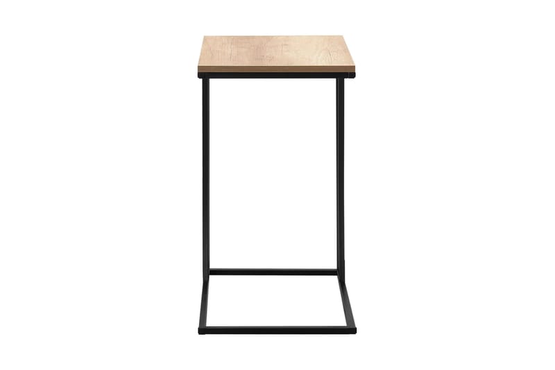 Ajmit Sidobord 50x62 cm Brun/Svart - Hanah Home - Möbler - Bord & matgrupp - Avlastningsbord & sidobord - Brickbord & småbord