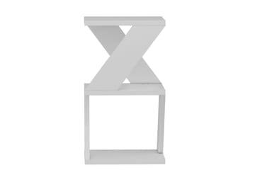 Sidobord Albeni 30 cm - Vit - Möbler - Bord & matgrupp - Avlastningsbord & sidobord - Lampbord & sidobord