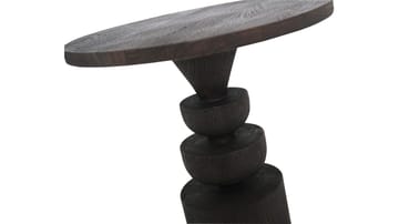 Sidobord Almare Antikbrun Ø47 cm - Antikbrun - Möbler - Bord & matgrupp - Avlastningsbord & sidobord - Brickbord & småbord