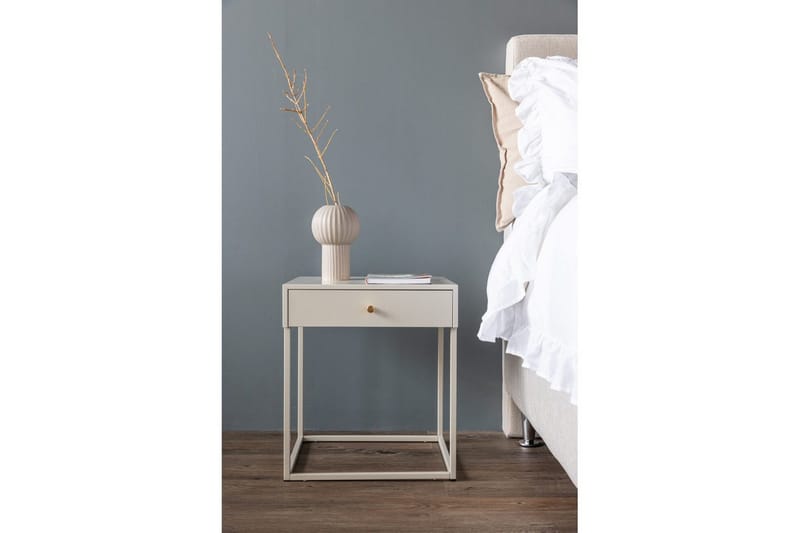 Sidobord Bakal - Beige - Möbler - Bord & matgrupp - Avlastningsbord & sidobord - Lampbord & sidobord