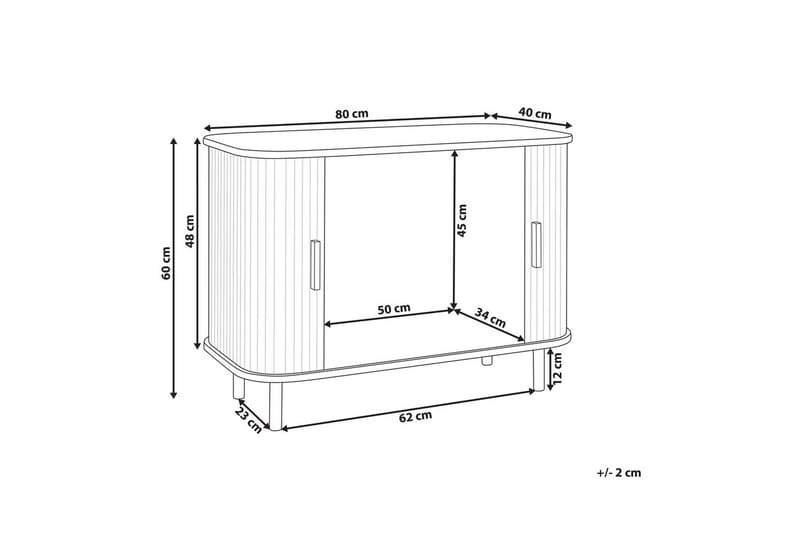 Sidobord Bradley - Möbler - Bord & matgrupp - Avlastningsbord & sidobord - Lampbord & sidobord
