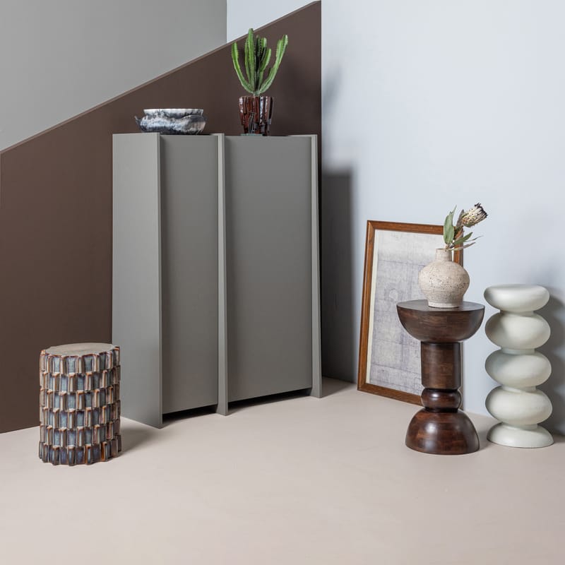 Sidobord Brilo 29 cm Rund - Kräm - Möbler - Bord & matgrupp - Avlastningsbord & sidobord - Lampbord & sidobord