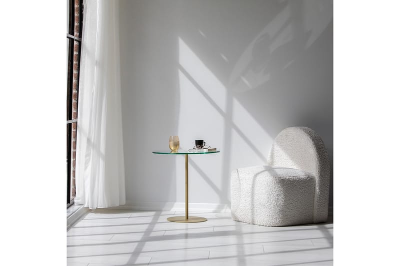 Sidobord Chill-Out 50x50 cm Guld - Hanah Home - Möbler - Bord & matgrupp - Avlastningsbord & sidobord - Brickbord & småbord