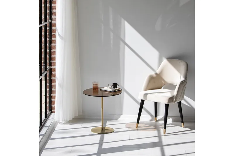 Chill-Out Sidobord 50x50 cm Guld/Brons - Hanah Home - Möbler - Bord & matgrupp - Avlastningsbord & sidobord - Brickbord & småbord