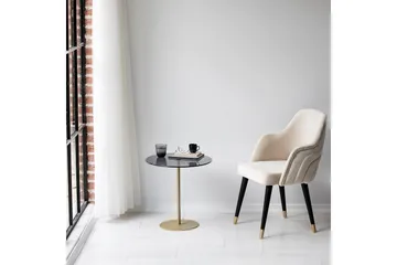 Chill-Out Sidobord 50x50 cm Guld/Mörkgrå - Hanah Home - Möbler - Bord & matgrupp - Avlastningsbord & sidobord - Brickbord & småbord