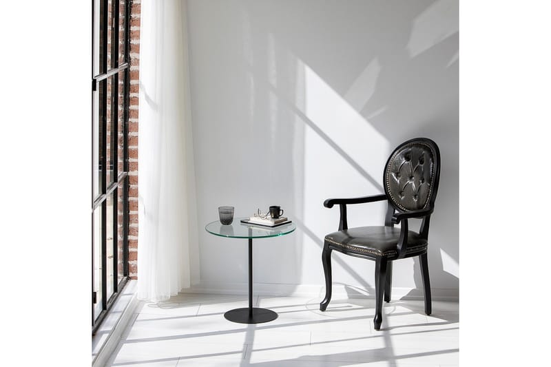 Chill-Out Sidobord 50x50 cm Svart - Hanah Home - Möbler - Bord & matgrupp - Avlastningsbord & sidobord - Brickbord & småbord